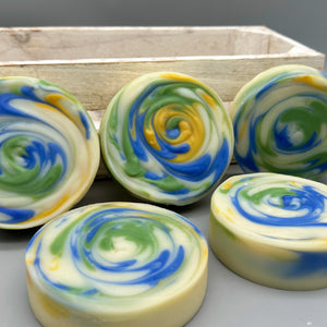 Round Swirl Soap Bar