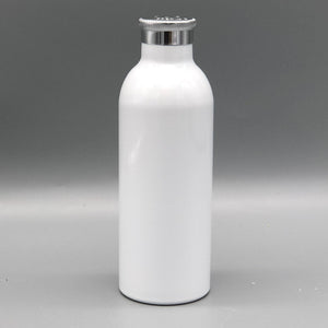 Body Powder Shaker White Aluminum 6 oz